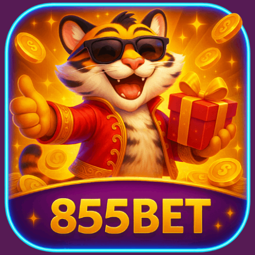 Imagem promocional da 855BET mostrando a plataforma e suas vantagens