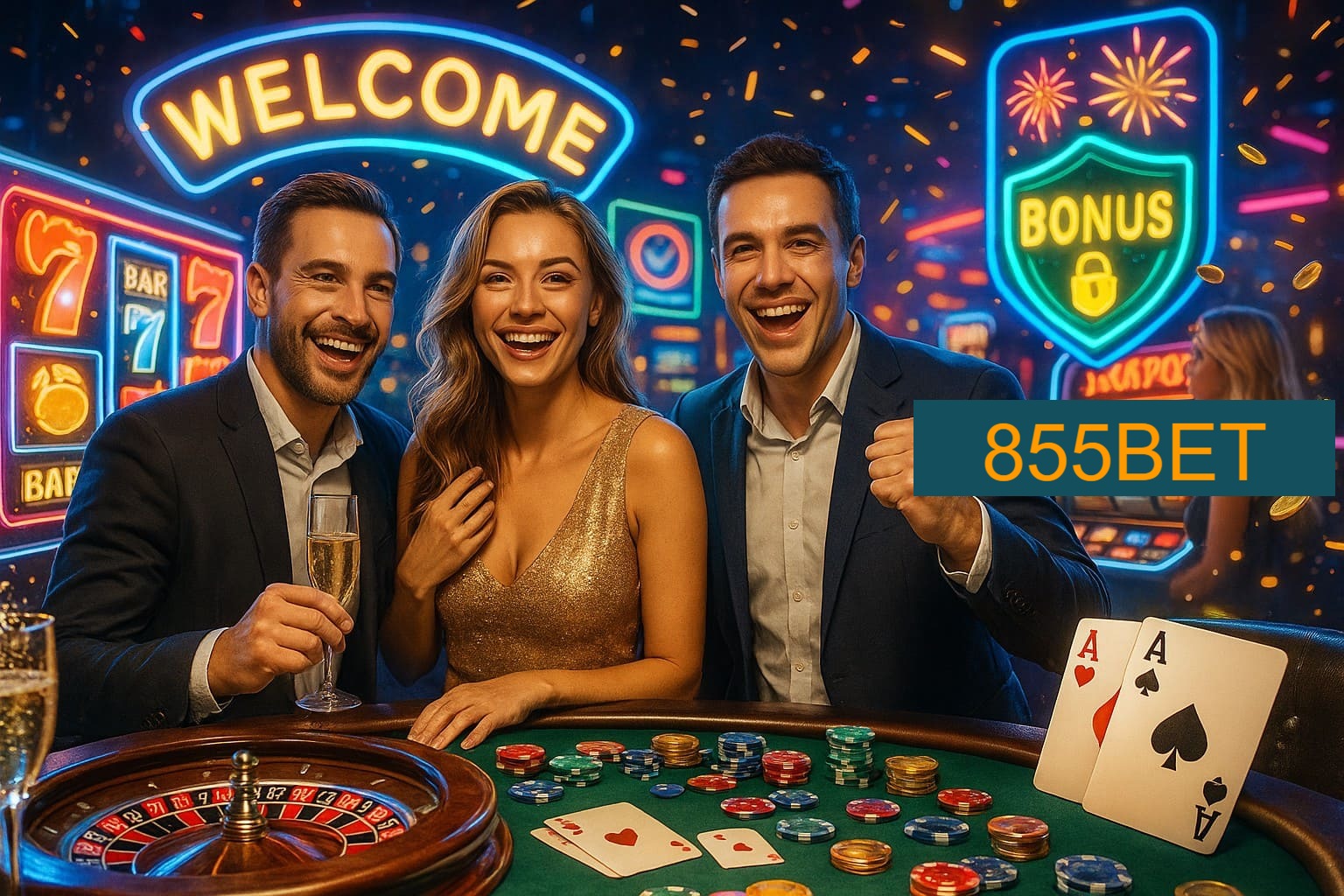 Jogos emocionantes no 855BET